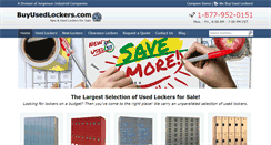 Desktop Screenshot of buyusedlockers.com